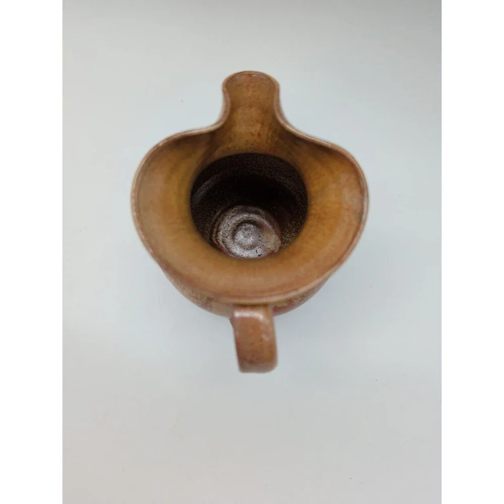 JB Cole Pottery Seagrove NC Nell Cole Graves Mini Pitcher Creamer